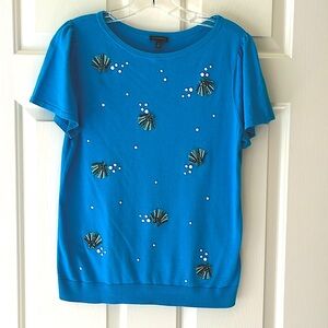 Beautiful Beaded Talbots Sweater